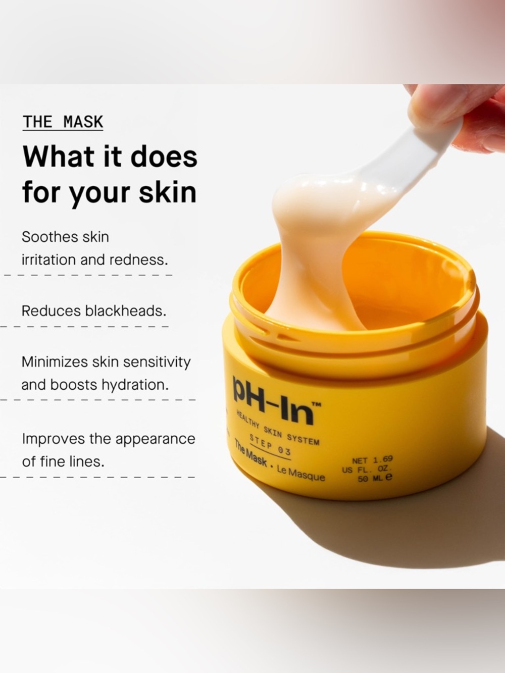 Lot of 3 pH-In™ The Mask
Calming Overnight Mask (3X)